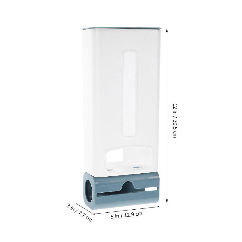 Wall Mount Plastic Bag Saver Wall Hanging Garbage Bag Storage Box Plastic Grocery Bag Dispenser