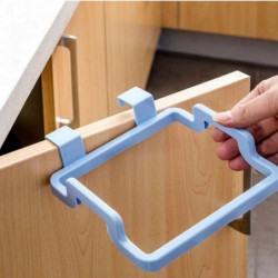 Trash Bag Holder Bathroom Towel Hanger Durable Anti-fall Plastic Storage Rack