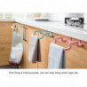 Trash Bag Holder Bathroom Towel Hanger Durable Anti-fall Plastic Storage Rack