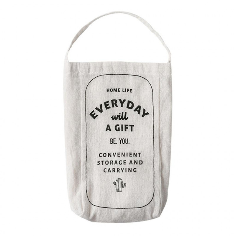 Nordic Style Simple Removable Garbage Bag Storage Kitchen Home Hanging Bags