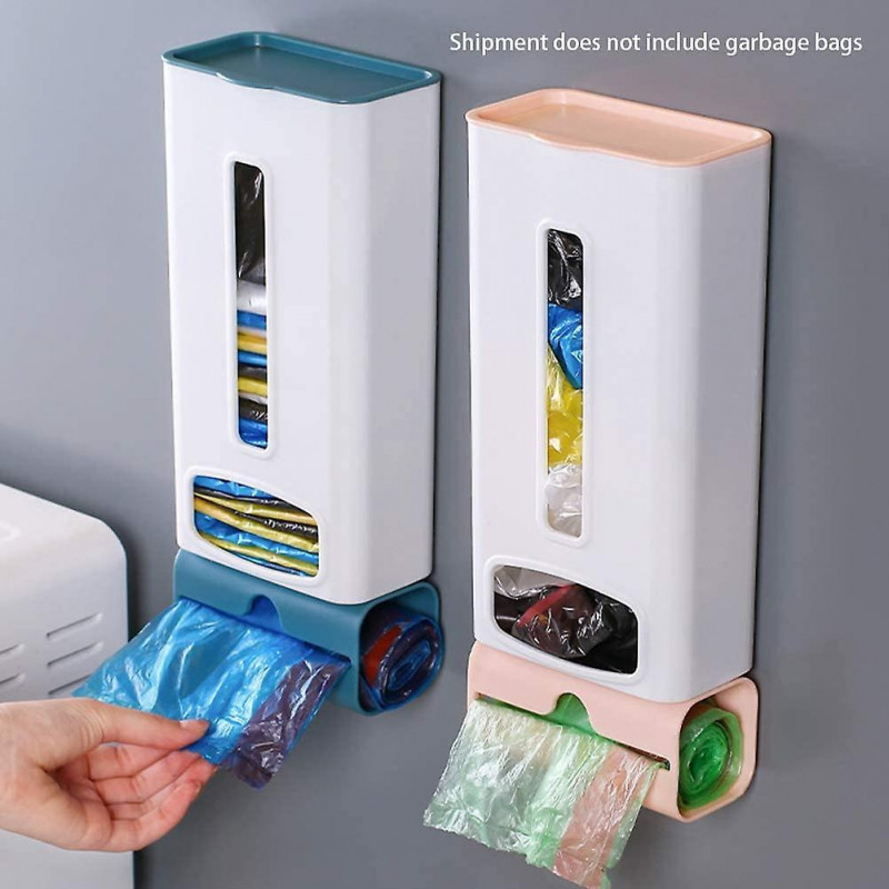 1 Piece Wall Mounted Adhesive Plastic Bag Organizer, Kitchen Waste Bag Dispenser, Plastic Bag Holder With Easy [...]