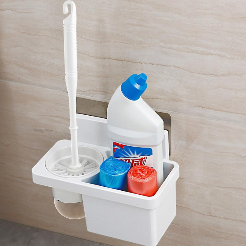 Wall Mount Toilet Brush Storage Holder Set Garbage Bag Cleaning Liquid Box For Home Bathroom Shower Multipurpose [...]