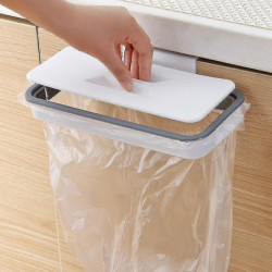 Garbage Bag Holder Rack Kitchen Gadgets Portable Hanging Trash Bag Plastic Garbage Bag Holder