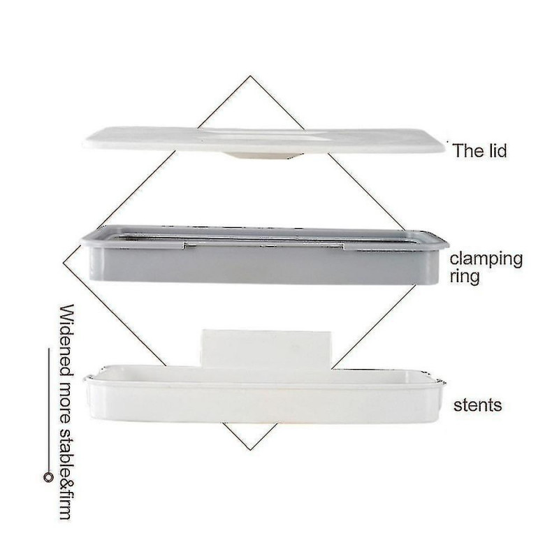 Garbage Bag Holder Rack Kitchen Gadgets Portable Hanging Trash Bag Plastic Garbage Bag Holder