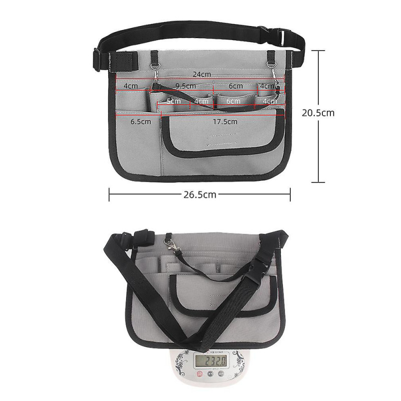Shibao Oxford Cloth Portable Pet Medical Staff Medical Supplies Nurse Waist Bag Kit