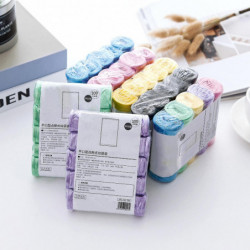 5 rouleaux poubelle pochette écologique résistant à la déchirure pe étanche épaissie poubelle pour Home_a_ene