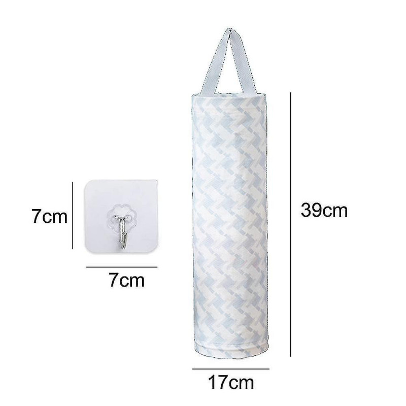 4pcs Kitchen Plastic Bag Storage, Garbage Bag Storage