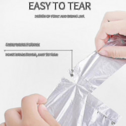 Thick Household Garbage Bags Portable Vest-style Kitchen Disposable