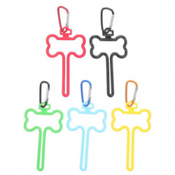 5pcs Dog Poop Bag Holder Garbage Bag Fixing Clip Dog Leash Waste Carrier Holder 5pcs Dog Poop Bag Holder Garbage Bag Fixing Clip Dog Leash Waste Carrier Holder