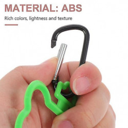 5pcs Dog Poop Bag Holder Garbage Bag Fixing Clip Dog Leash Waste Carrier Holder