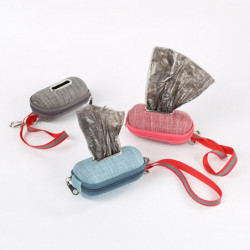 Portable Pet Dog Poop Bag Distributeur Puppy Pick-up Bags Holder Pouch Avec Corde Nettoyage Waste Garbage Box Portable Pet Dog Poop Bag Distributeur Puppy Pick-up Bags Holder Pouch Avec Corde Nettoyage Waste Garbage Box