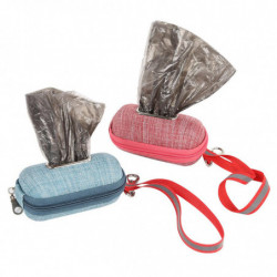 Portable Pet Dog Poop Bag Distributeur Puppy Pick-up Bags Holder Pouch Avec Corde Nettoyage Waste Garbage Box