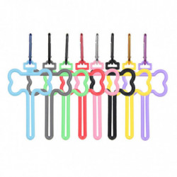 Waste Bag Carrier Clip For Leash Lightweight Hand Free Bag Carrier Hands Free