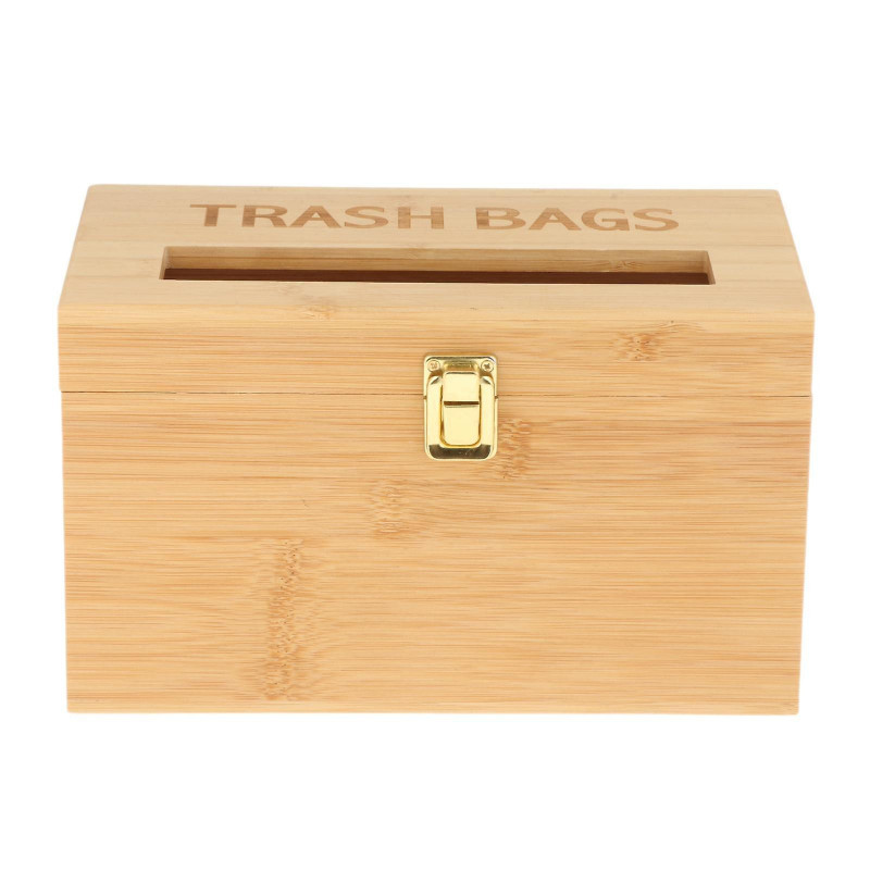 Trash Bag Holder Garbage Bag Dispenser Practical Wall Mount Shopping Bag Roll Container Garbage Bag Storage Box [...]