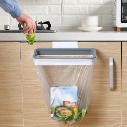 Portable Garbage Bag Holder Home Kitchen Hanging Trash Storage Ra