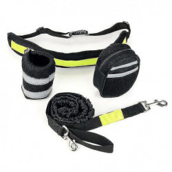 Outdoor Dog Running Padded Waist Bag Belt Reflective Strip Elastic Leash Perfect Walking Training Pet Leash Set [...]