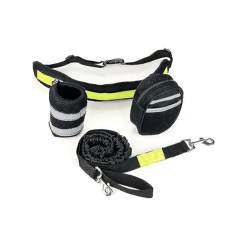 Outdoor Dog Running Padded Waist Bag Belt Reflective Strip Elastic Leash Perfect Walking Training Pet Leash Set [...]