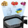 Pack Of 2 Nylon Bin Bag Holders, Plastic Bag Holders, Mesh Hanging Food Bag Holders, Handbags, Organiser Bags
