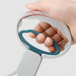 Animaux De Compagnie Chat Chien Excréments Nettoyant Caca Scooper Long Manche Mâchoire Caca Pelle En Plein Air