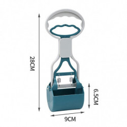 Animaux De Compagnie Chat Chien Excréments Nettoyant Caca Scooper Long Manche Mâchoire Caca Pelle En Plein Air