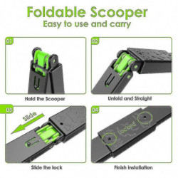 Long Handle Portable Pet Pooper Scooper Long Handle Portable Pet Pooper Scooper