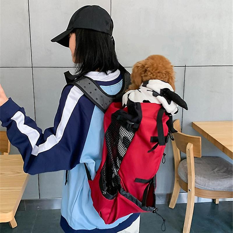 Breathable dog carrier bag portable pet outdoor travel backpack big dog cat carrier bags for dogs french bulldog [...]
