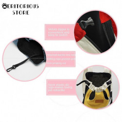 Carrier for dog pet backpack mesh outdoor travel products breathable shoulder handle bags for small kitten dog [...]