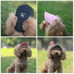 Outdoor Pet Sun Caps Summer Solid Oxford Cap For Cat Dog Pet Accessories