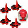 4pcs Dog Toy Holder Stopper Compatible With Classic Sizes X-s To Xx-l, Only Plastic Paw Plug Included