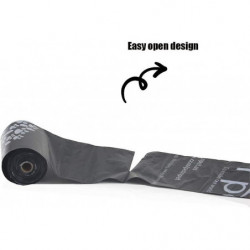 Poop Bags Earth-friendly 1080 Counts 60 Rolls Large Unscented Dog Waste Bags Doggie Bags Black Refills