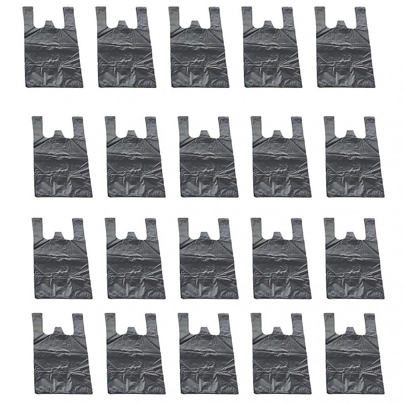 200pcs Mini Personal Disposal Bags Pet Litter Bag Vest Type Rubbish Bags