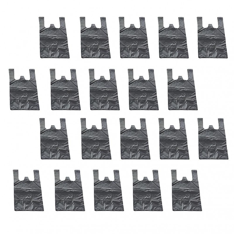 200pcs Mini Personal Disposal Bags Pet Litter Bag Vest Type Rubbish Bags