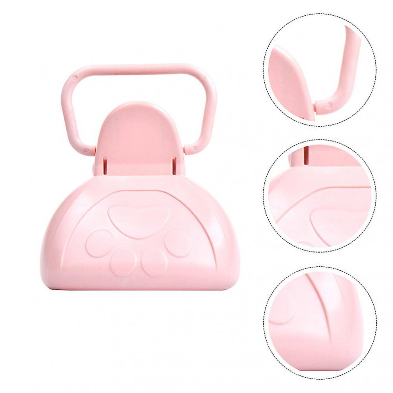 1 Pc Pet Pooper Scooper Portable Dog Litter Picker Poop Scooper (Random Color)