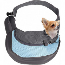 Dog Messenger Bag, Pet Carrier Bag, Breathable Mesh Shoulder Bag For Small Pets, Hands-free Cat Dog