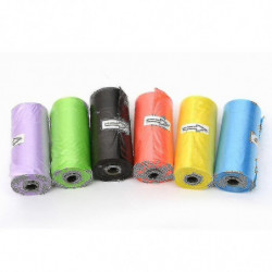 10 Rolls Pet Poop Waste Garba Bags (15 Pcs Per Roll)(purple)