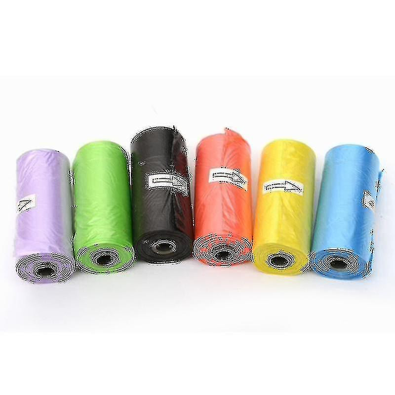 10 Rolls Pet Poop Waste Garba Bags (15 Pcs Per Roll)(purple)