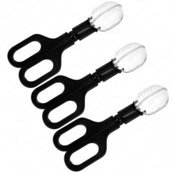 3pcs Plastic Hamster Poop Guinea Pig Poop Holder Small Pet Wastes Scoop Plastic Poop Scoops