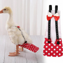 Goose Diaper Lovely Adjustable Linkhole Fabric Bow Knot