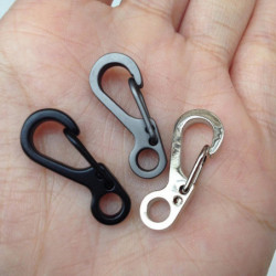 10pcs Mini Spring Hanging Buckle Portable Fast Hanging Hook For Outdoor_h 10pcs Mini Spring Hanging Buckle Portable Fast Hanging Hook For Outdoor_h