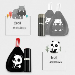 5 Rolls Cartoon Animal Disposable Thicken Trash Holder Rubbish Pouch Garbage Bag_h 5 Rolls Cartoon Animal Disposable Thicken Trash Holder Rubbish Pouch Garbage Bag_h