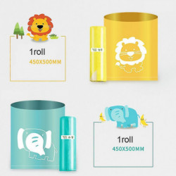 5 Rolls Cartoon Animal Disposable Thicken Trash Holder Rubbish Pouch Garbage Bag_h 5 Rolls Cartoon Animal Disposable Thicken Trash Holder Rubbish Pouch Garbage Bag_h