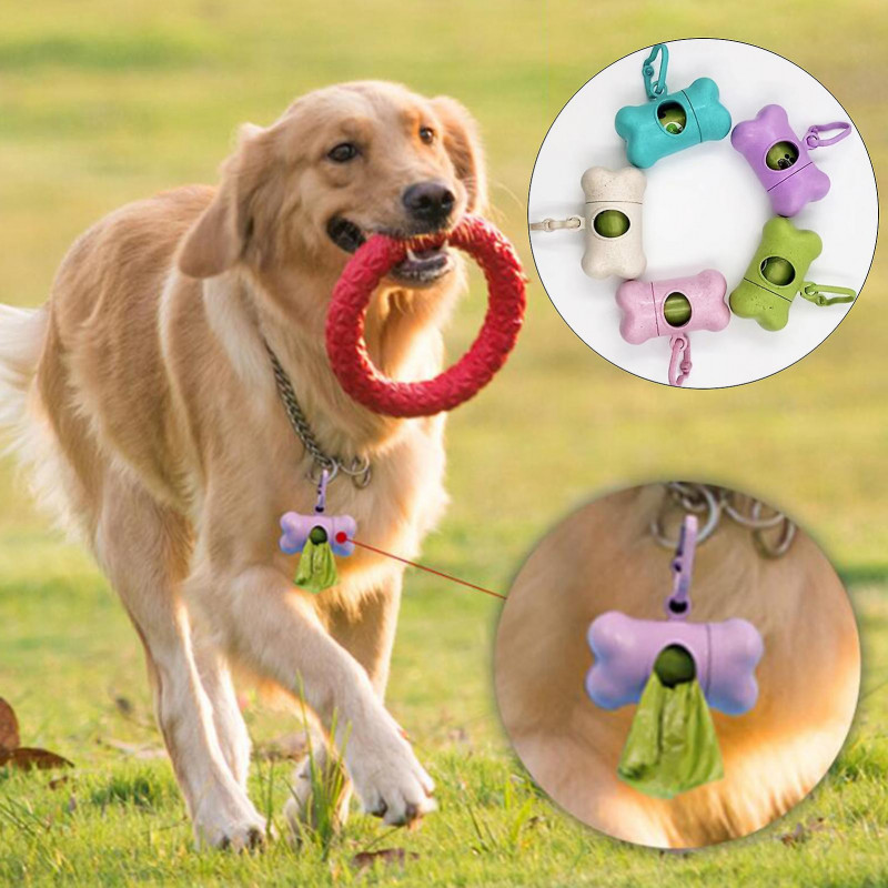 Waste Bag Dispenser Convenient Environmentally Friendly Plastic Pet Bag