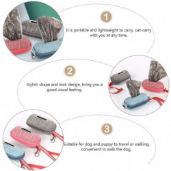 2 Pack Pet Waste Bag Distributeur De sac à crottes pour chiens Porte-sacs avec fermeture à glissière Portable Dog [...]