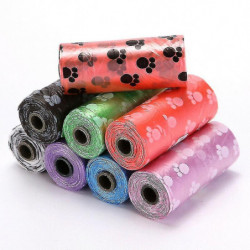 Om Poo Bags 100 Pooper Scooper Bags pour caca et déchets de chien de compagnie Om Poo Bags 100 Pooper Scooper Bags pour caca et déchets de chien de compagnie