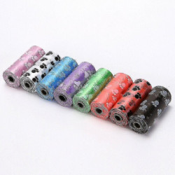 Om Poo Bags 100 Pooper Scooper Bags pour caca et déchets de chien de compagnie Om Poo Bags 100 Pooper Scooper Bags pour caca et déchets de chien de compagnie