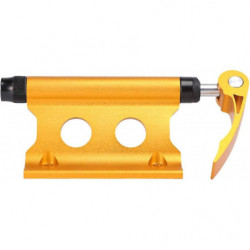 Bicycle Fork Holder Portable Front Wheel Holder Wheel Fork Holder For Outdoor Travel (yellow) (1pcs) Bicycle Fork Holder Portable Front Wheel Holder Wheel Fork Holder For Outdoor Travel (yellow) (1pcs)