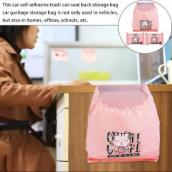 15 Pcs Car Trash Bags Auto Self-adhesive Garbage Pouches Vehicle Garbage Bags 15 Pcs Car Trash Bags Auto Self-adhesive Garbage Pouches Vehicle Garbage Bags