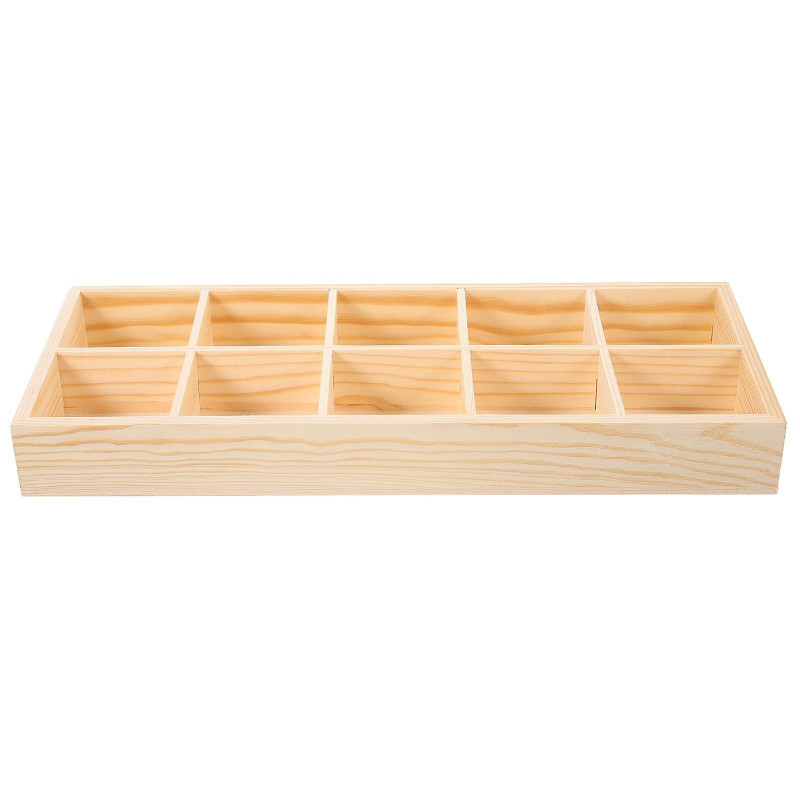 Wood Tea Bag Holder Desktop Tea Bag Storage Case 10 Compartments Spice Bag Holder Wood Tea Bag Holder Desktop Tea Bag Storage Case 10 Compartments Spice Bag Holder