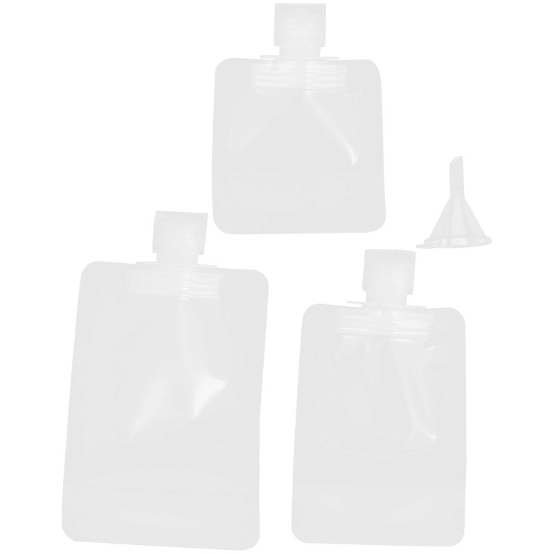 1 Set of Portable Makeup Cream Storage Bag Empty Face Cream Dispenser Bag Refillable Lotion Pouch