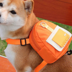 Colorful Dog Poop Bag Dispenser Puppy Backpacks Large Capacity Pets Backpacks For Daily Walking Colorful Dog Poop Bag Dispenser Puppy Backpacks Large Capacity Pets Backpacks For Daily Walking